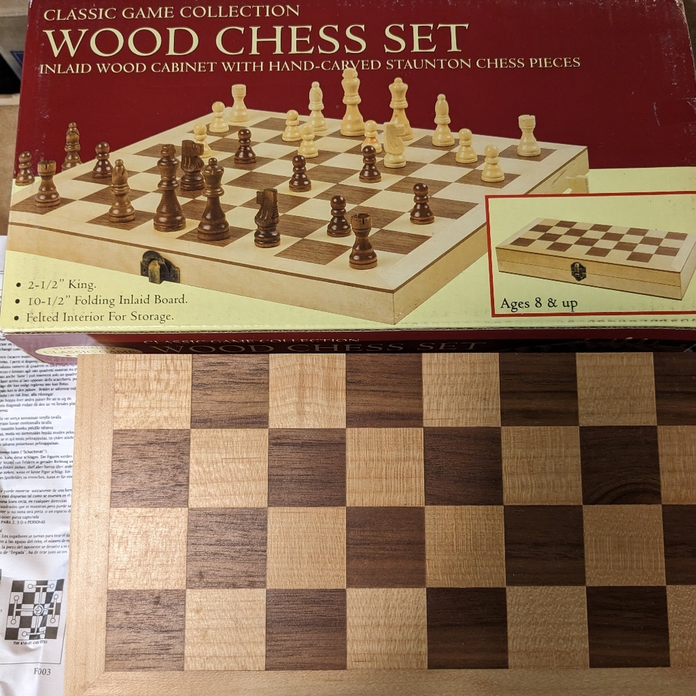 Wood Chess Set